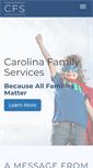 Mobile Screenshot of carolinafamily.org